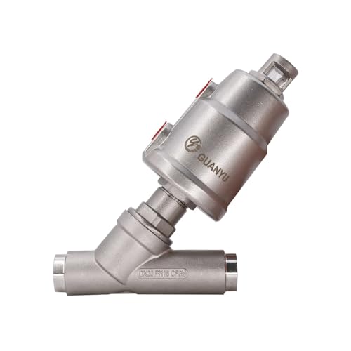 Vanne à siège incliné en inox résistante à la vapeur haute température en format Y - 4