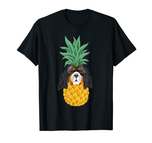Funny Cavalier King Charles Spaniel - Cane da ananas Maglietta