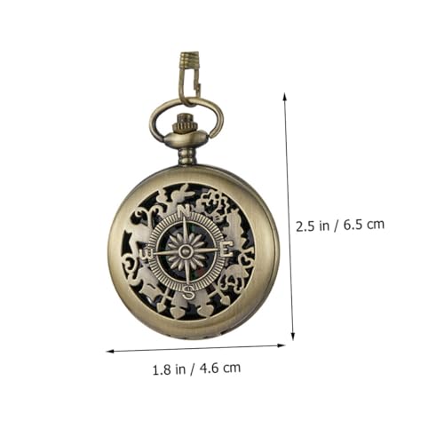 Brújula de bolsillo vintage DECHOUS para camping y senderismo miniatura 2