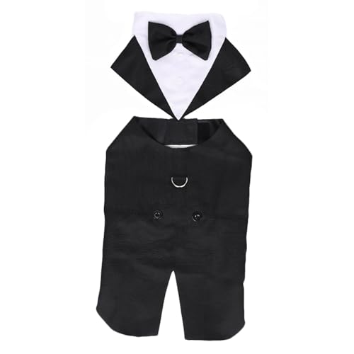 Traje Formal Esmoquin para Perro con Corbata XL