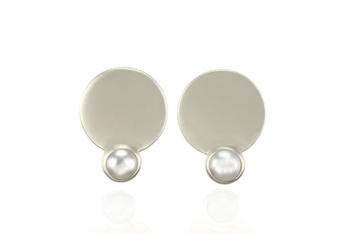 Bijoux de mariage : boucles d'oreilles perles or pour mariée et invitée - 5