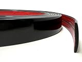 2' x 90' Colored Flat Body Side Molding for Cars, Trucks, and SUVS (Polished Metal)