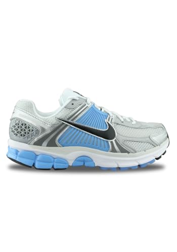 Nike Zoom Vomero 5 Men's Shoes (FJ4151-101, White/Pure Platinum/University Blue/Black)