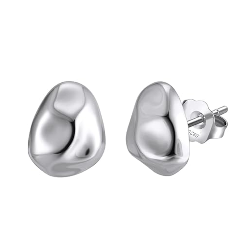 Boucles d'oreilles or femme argent 14K à offrir pour un anniversaire