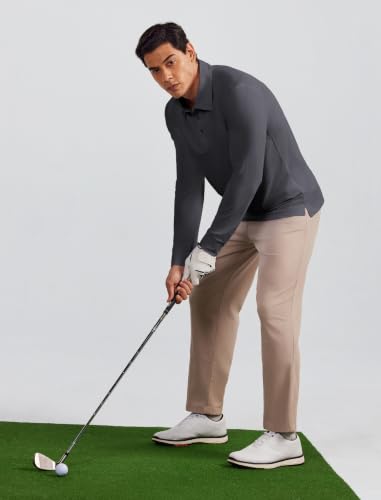 Men's Long Sleeve Polo Shirts  - image 3