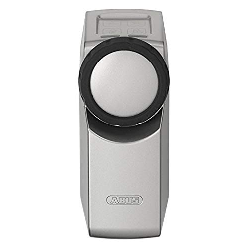 HomeTec Pro Z-Wave-Türschlossantrieb CFA3010 - Elektrisches Türschloss zum schlüssellosen Öffnen auf Knopfdruck - Silber - 82967