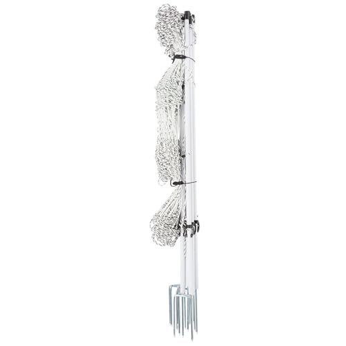 Premier 1 Horse QuikFence® Electric Netting | White/Black Double Spike 48"H x 50'L