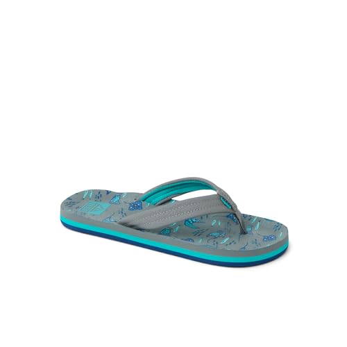 Image of REEF Boys Kids Ahi Beach Flip Flop, Soft Cushion Footbed, Water Friendly