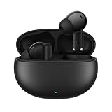 realme TechLife Buds, kabellose Bluetooth-In-Ear-Kopfhörer, Akkulaufzeit bis zu 36 Stunden, 45 mm Latenz, IPX4-Widerstand, Bluetooth-Kopfhörer für Android/IOS, Schwarz