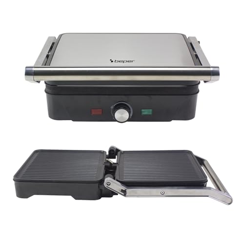 BEPER P101TOS503 Griglia Elettrica Multifunzione GRAND GRILL 3 in 1