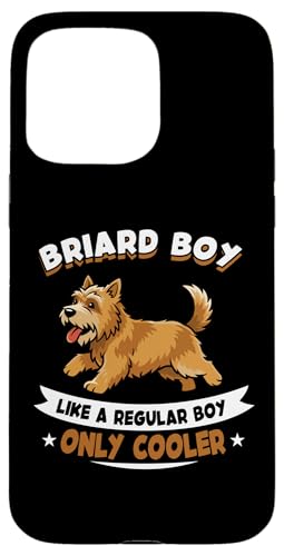 Briard Boy Like A Regular Boy Only Cooler - Briard Dog �X�}�z�P�[�X iPhone 15 Pro Max �p