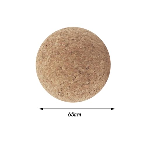 RNXRZANK 2X Cork Massage Ball Set for Effective Muscle Recovery