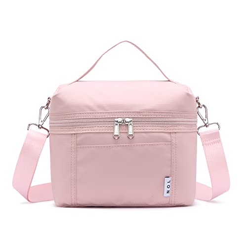 NOL Natural Organic Lifestyle Insulated Lunch Bags for Women Cooler Bag Lightweight Nylon Waterproof Lunch Box For Work