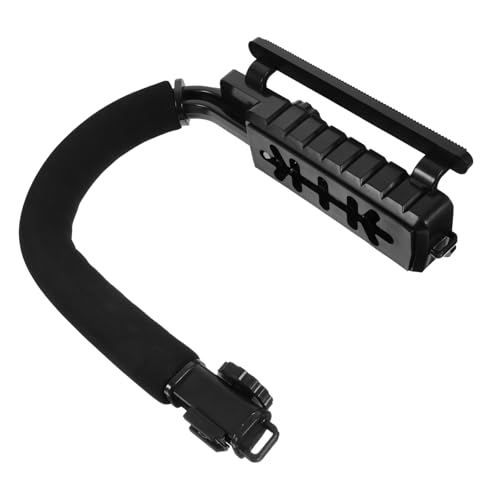 Image of TEHAUX Professional Camera Stabilizer with Grip Handle Durable Gimbal for DSLR Camcorder Video Recording Shaped Design for Enhanced Stability Portable Filming Equipment