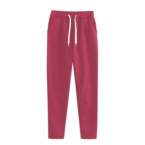 Pantalon sarouel léger femme rose 4XL évite les frottements : confort d'été fluide