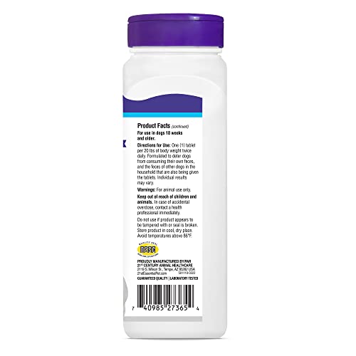 Stool Eating Deterrent With Yucca Schidigera Extract For Dogs #TOP6