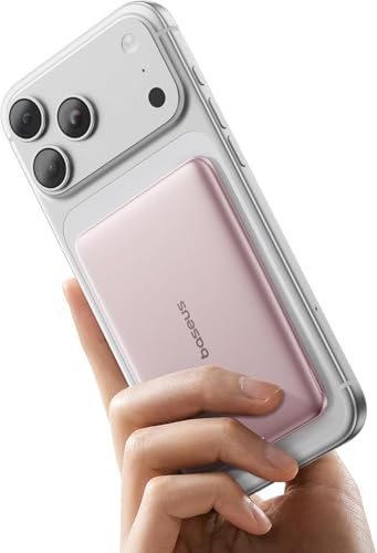 Baseus AM41 oCobe[ ^0.9cm CX 5000mAh MagSafeΉ }OZ[t }Olbg J[hTCY RpNg PD20w }[d PSEF؍ y ^ iPhone 17 Pro Max/17 Ai