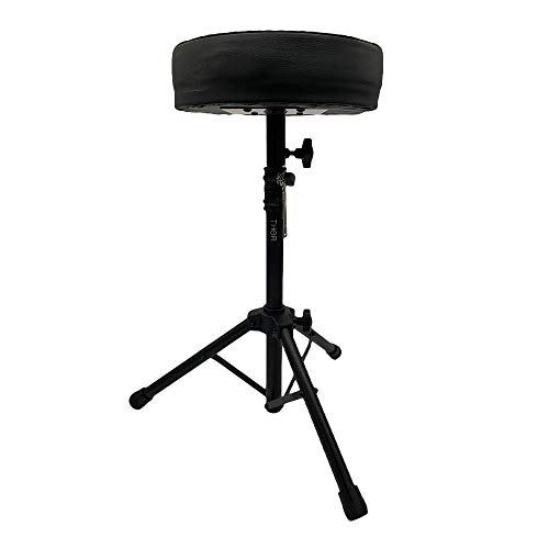 Thor Tabouret rembourré pour batterie, piano et clavier - Les Beatles, Paul McCartney, John Lennon, RIngo Starr, George Harrison Thor Tabouret rembourré pour batterie, piano et clavier