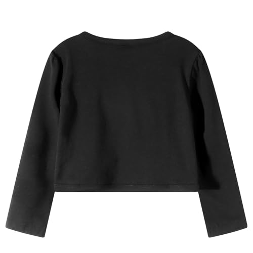 LUCKYGAL White Cardigan for Girls Shrug Sweaters Kids Lace Bolero for Party First Communion2