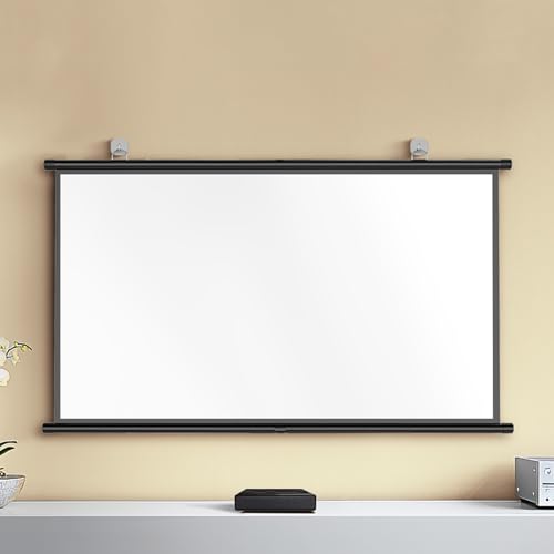 Pantalla de proyección manual HD 16:9 72 pulgadas miniatura 1