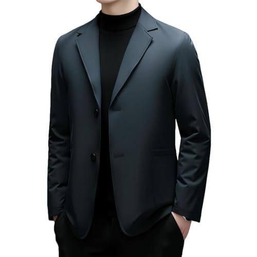 Manteau en duvet chaud pour homme doudoune d'hiver unie
