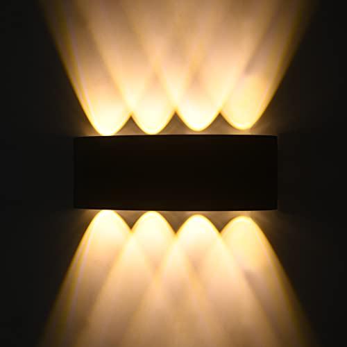 Image of 8 Watt Updown Outdoor Waterproof (IP-65) led Elevation Light (Warm White)