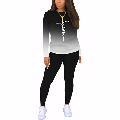 Image of Nimsruc Two Piece Outfits For Women Casual