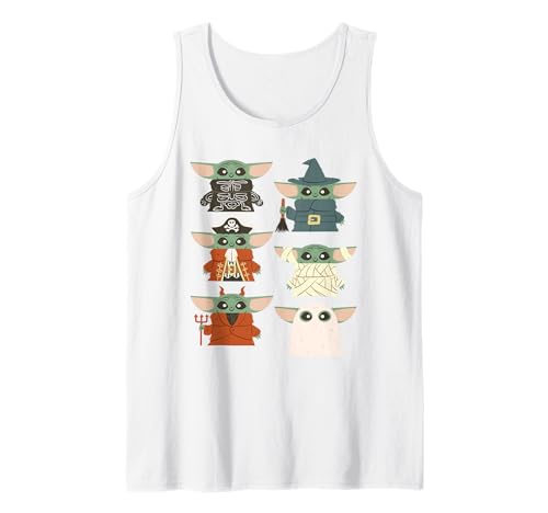Cadeau geek Star Wars Grogu débardeur original pour frissonner à Halloween