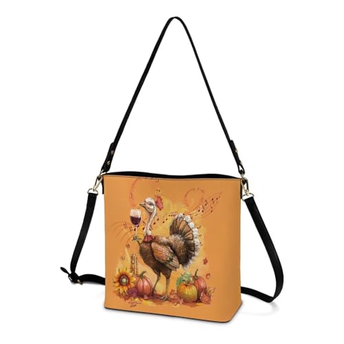 Image of HUGS IDEA Hoho Bag for Women Crossbody Purse Leather Handbags Laides Shoulder Bags