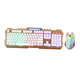 Clavier mécanique : chaque pièce est d'une qualité exceptionnelle et serait durable pour une longue période d'utilisation, clavier confortable