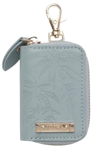 【BLUE】○o。ハワイアン スマートキー キーケース 鍵 車 家 ヤシの木柄 ALOHA HAWAIIAN レディース メンズ ハワイアン雑貨 ハワイ 雑貨 サーファー 西海岸 可愛い シンプル 母の日 誕生日 プレゼント 人気 フラダンス。o○ 100