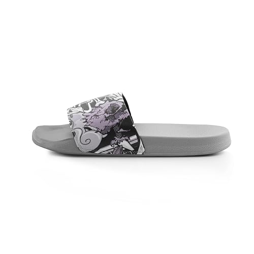 Image of ARVAN Mens Multicolour Graphic EVA Sliders | Lightweight Slip-On Slippers with Cushioned Sole | Casual Open-Toe Slides