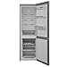 SHARP Kühl-Gefrierkombination SJ-BA09RMXLC-EU, C, NoFrost, Kühlteil: 207 L, Gefrierteil: 88 L, 1 Gemüse- & Obstschubfächer, 2 Gefrierschubfächer, Inox Look
