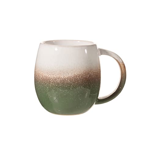 Sass & Belle Dip Glazed Ombre Green Mug, 11.5 cm x 8.5 cm - Image 2