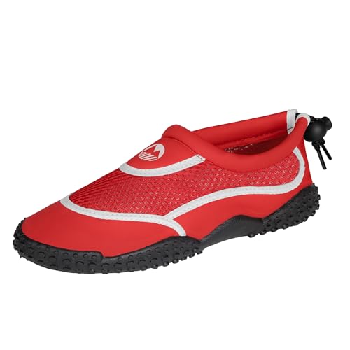 Preisvergleich Produktbild Lakeland Active Eden Kinder Wasserschuhe / Badeschuhe - Rot / Weiss - 37
