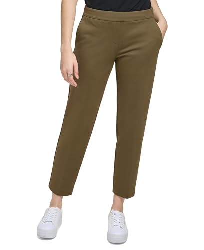 Women's X-Fit Elastic Back Ankle Pants Caper 6
