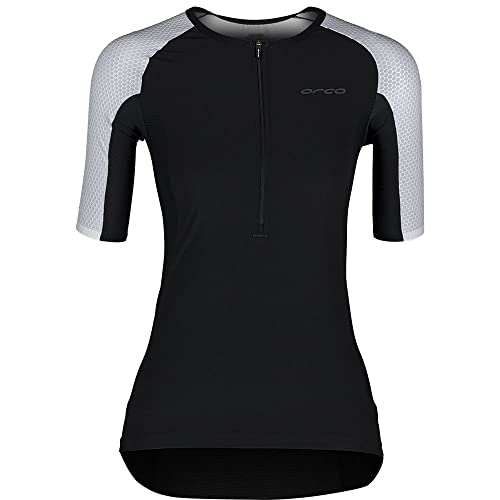 ORCA Women's Athlex Sleeved Tri Top (Silver, X-Large)