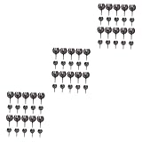 BESTonZON 3 Ensembles Pots De Fertilisation Pour Plantes Contenants Engrais Bonsai Noir 20...