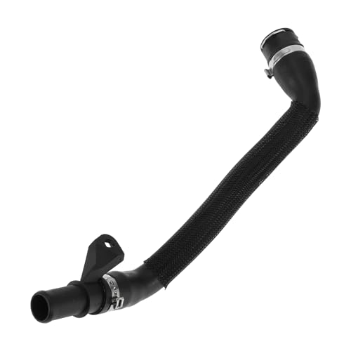HEROFFIX 1 Pc Radiator Coolant Hose for Citroen C3 C4 C5 DS3 DS4 DS5 Lower Water Pump Pipe No.1351NG Black Rubber