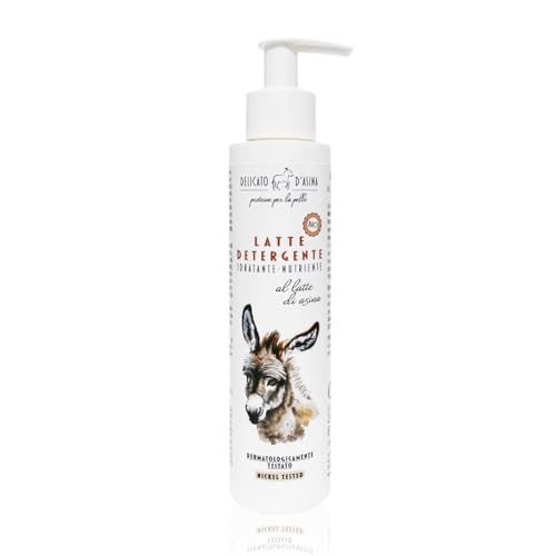 La Dispensa- Latte detergente idratante e nutriente al latte di asina. 200ml
