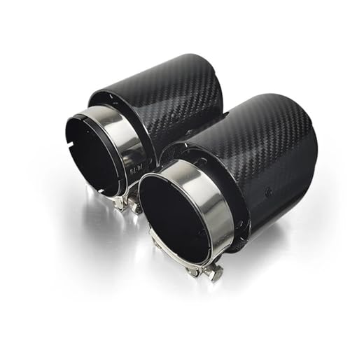 Embout échappement carbone pour Mazda CX-5 masquer pot rouillé noir