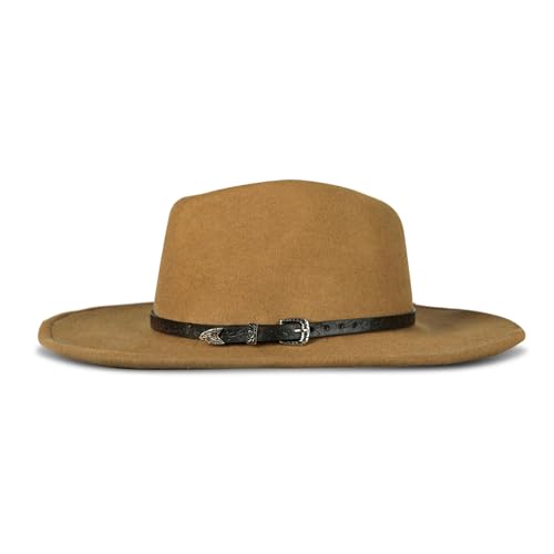 Image of Lucky Brand Womens Ranger Hat | Wide Brim | Felt | Rancher | Americana | Western Inspired | Classic | Fashion | Cowboy