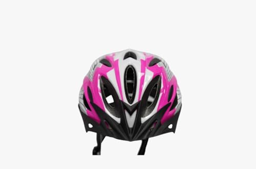 Image of JJ JONEX Professional Adjustable Cycling & Skating Helmet with Detachable Visor | Lightweight Mountain Bike Helmet with Padded Interior (Pink) Small (MYC)