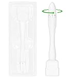 LOPHE Microneedle Derma Roller Stamp Pen 0-3MM Adjustable Needles for Women & Men, Professional Microneedling Stamp, Derma Manual Pen for Face Body Hair Beard Growth, Skin Care, Home Micro Needling
