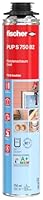 Fischer Pistolenschaum PUP S 750, Montageschaum Für Verfüllung, Dämmung & Isolierung, Luftdichter Und Wasserfester Bauschaum Für Schaumpistolen, 750 Ml