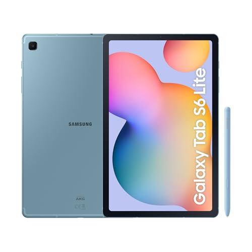 Samsung Galaxy Tab S6 Lite - Tablet de 10.4” (Procesador Qualcomm Snapdragon 720G, 4 GB RAM, 128GB Almacenamiento, Wifi, Android 12) Azul - Versión española
