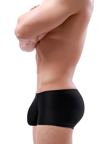 IKINGSKY Men's Sport Boxer Briefs Sexy Pouch Shorts Stretch Low Rise Bulge Under Panties Perfect for Swimming3