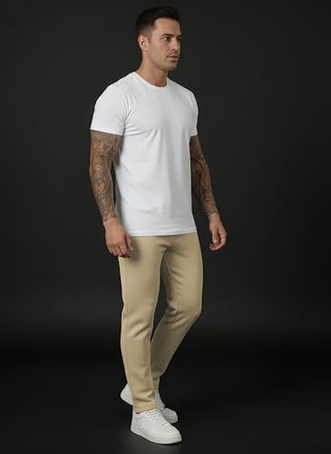 Image of ENDEAVOUR WEAR Men's Warm Fleece Straight Fit Trackpants