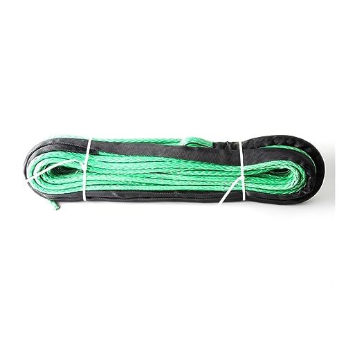 Cuerda de remolque sintética de 10mm y 12m con ojo para cabrestante de coche de 16534lbs