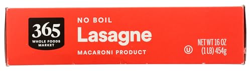 Image of 365 by Whole Foods Market No Boil Lasagne, 16 OZ